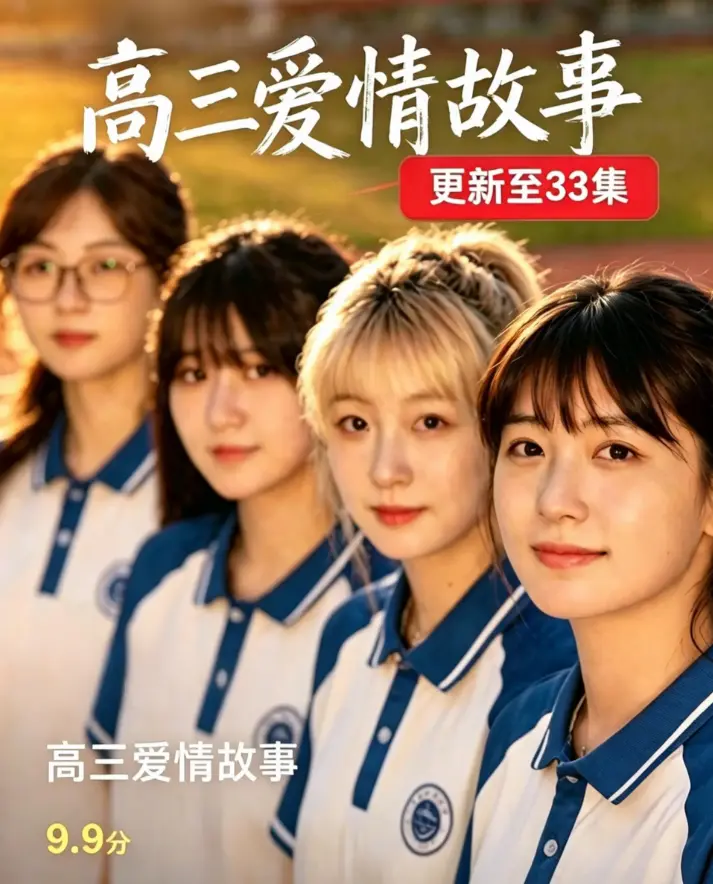 黄果AI短剧《高三爱情故事》资源下载-无删减全集1080P超高清-在线观看免费播放高三爱情故事完整版