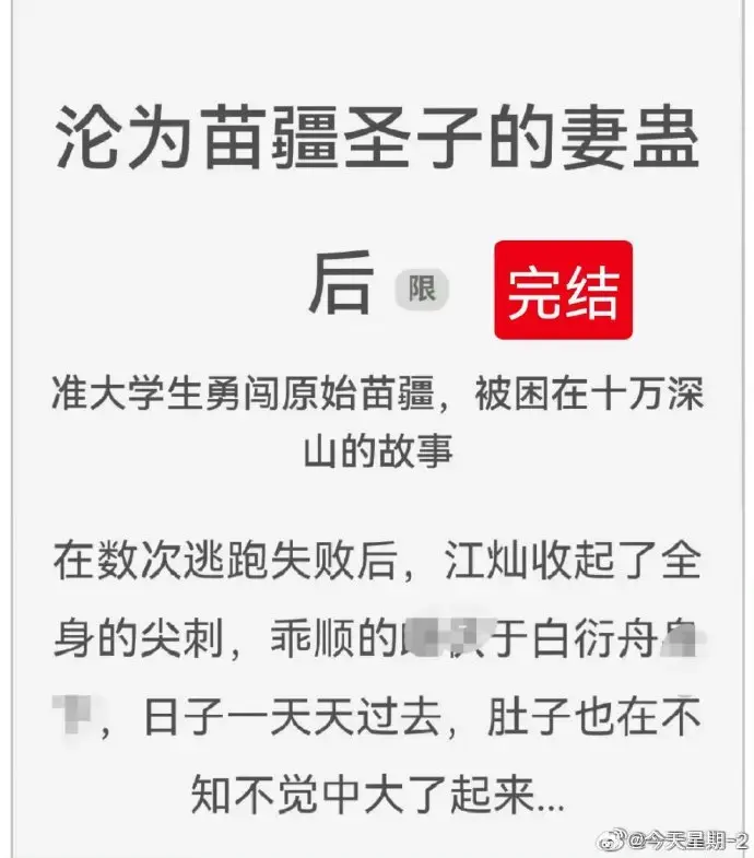 沦为苗疆圣子的妻蛊后狐狸雨-免费在线看全集无删减txt下载-小说全文完整版资源推荐